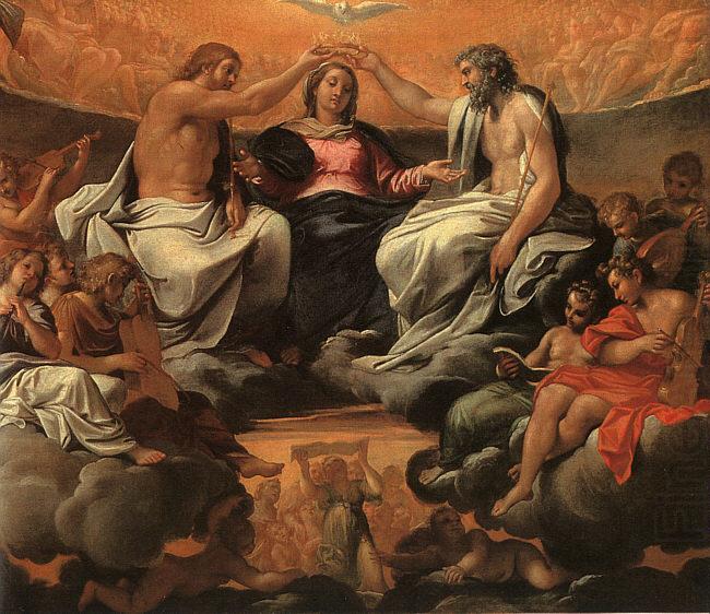  The Coronation of the Virgin, Annibale Carracci